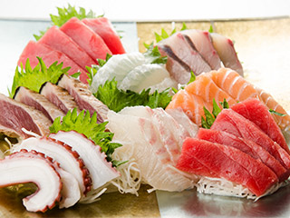 Разновидности японских блюд: Сашими